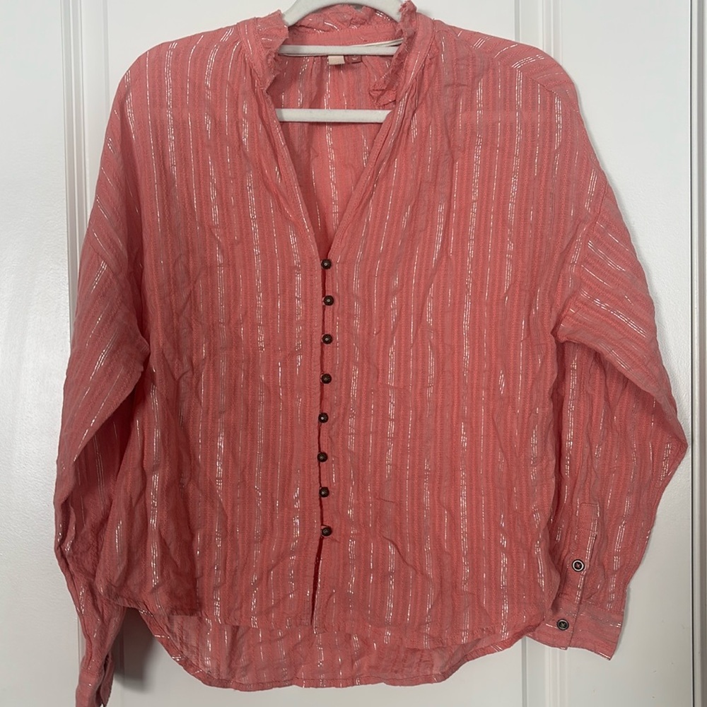 Women’s Anthropologie Pilcro Top.   Size smalll